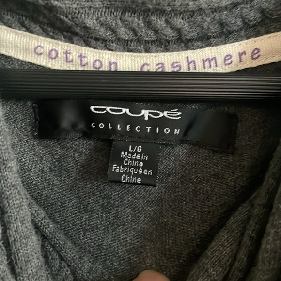 Cotton & Cashmere shirt Cowl Neck - Picture 6 of 8